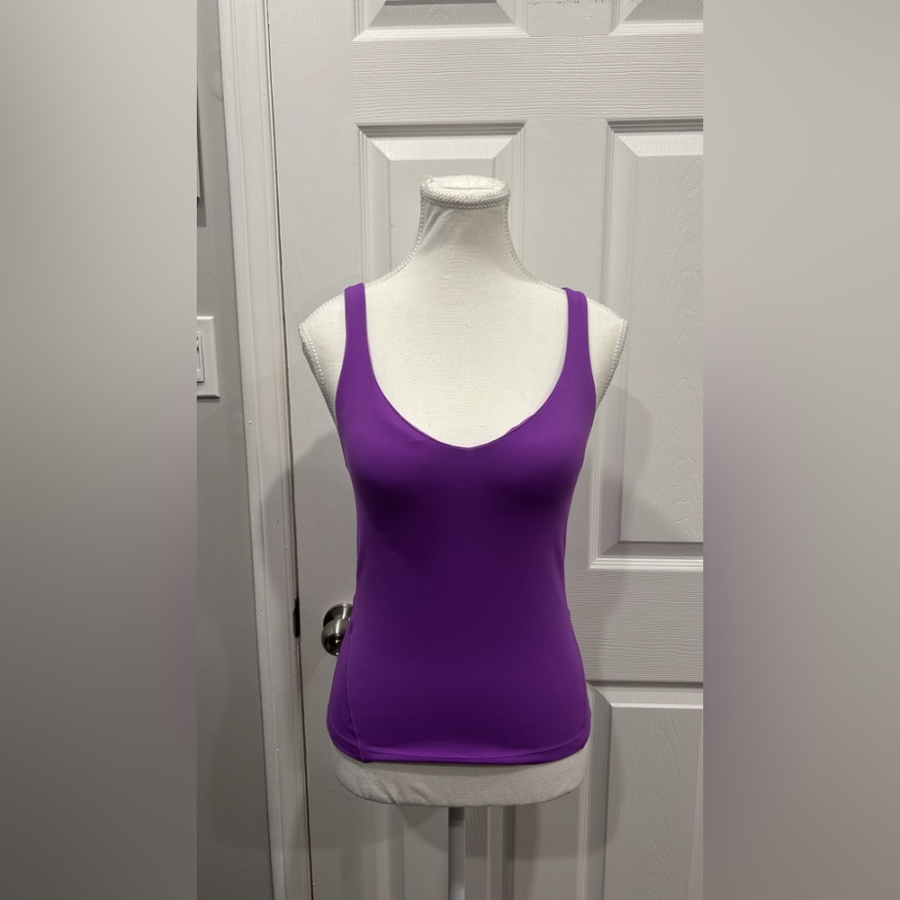 Purple Sleeveless top
